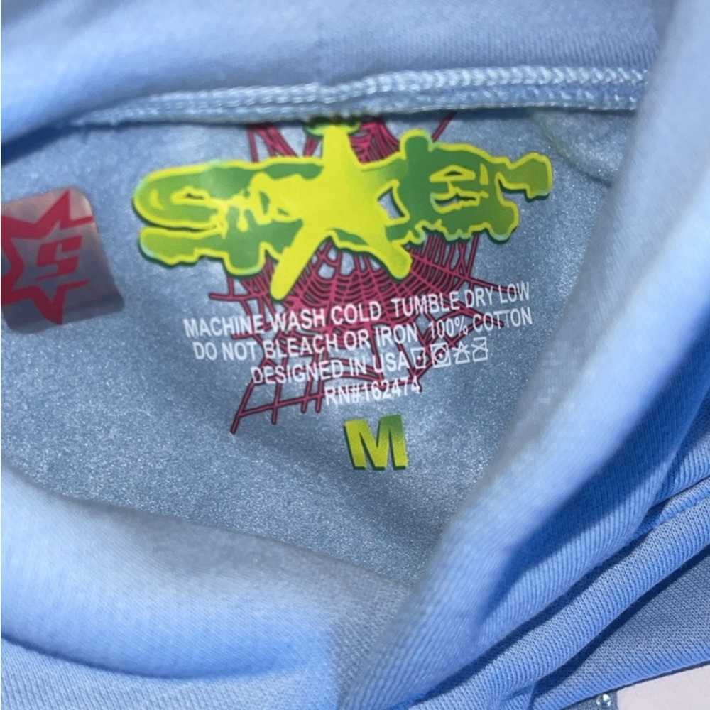Sp5der sky blue medium